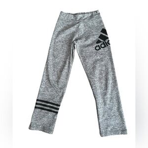 Adidas Kids Heather Gray Leggings